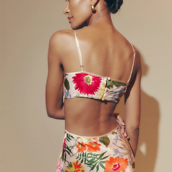 Poppies silk maxi - Picture 2 of 5